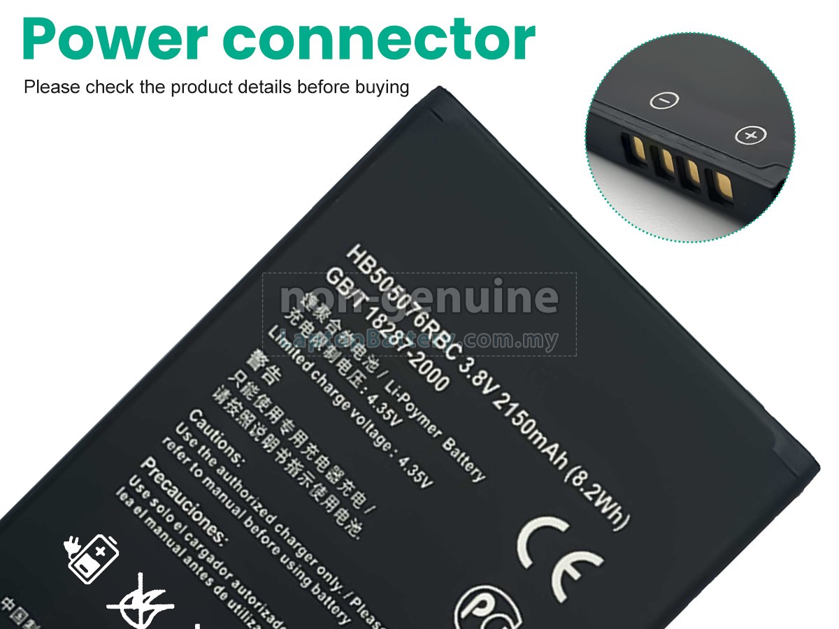 Honor Y3II LUA-L02 replacement battery