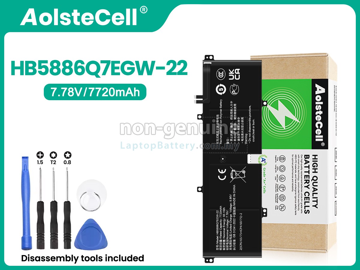 Honor HB5886Q7EGW-22 replacement battery