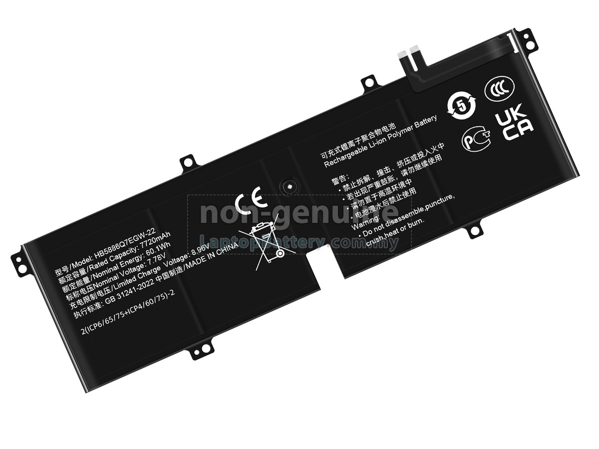 Honor HB5886Q7EGW-22 replacement battery