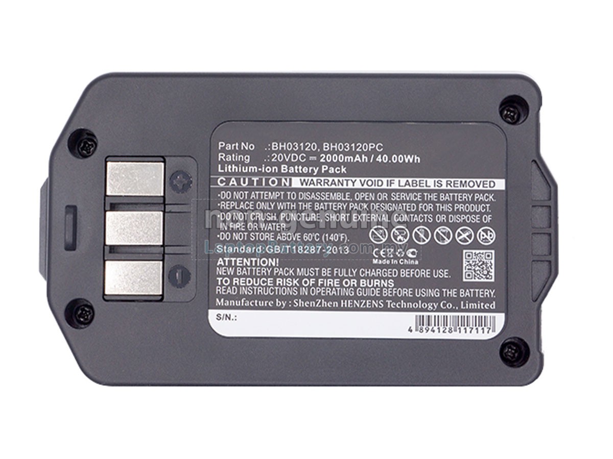 Hoover 44139 replacement battery