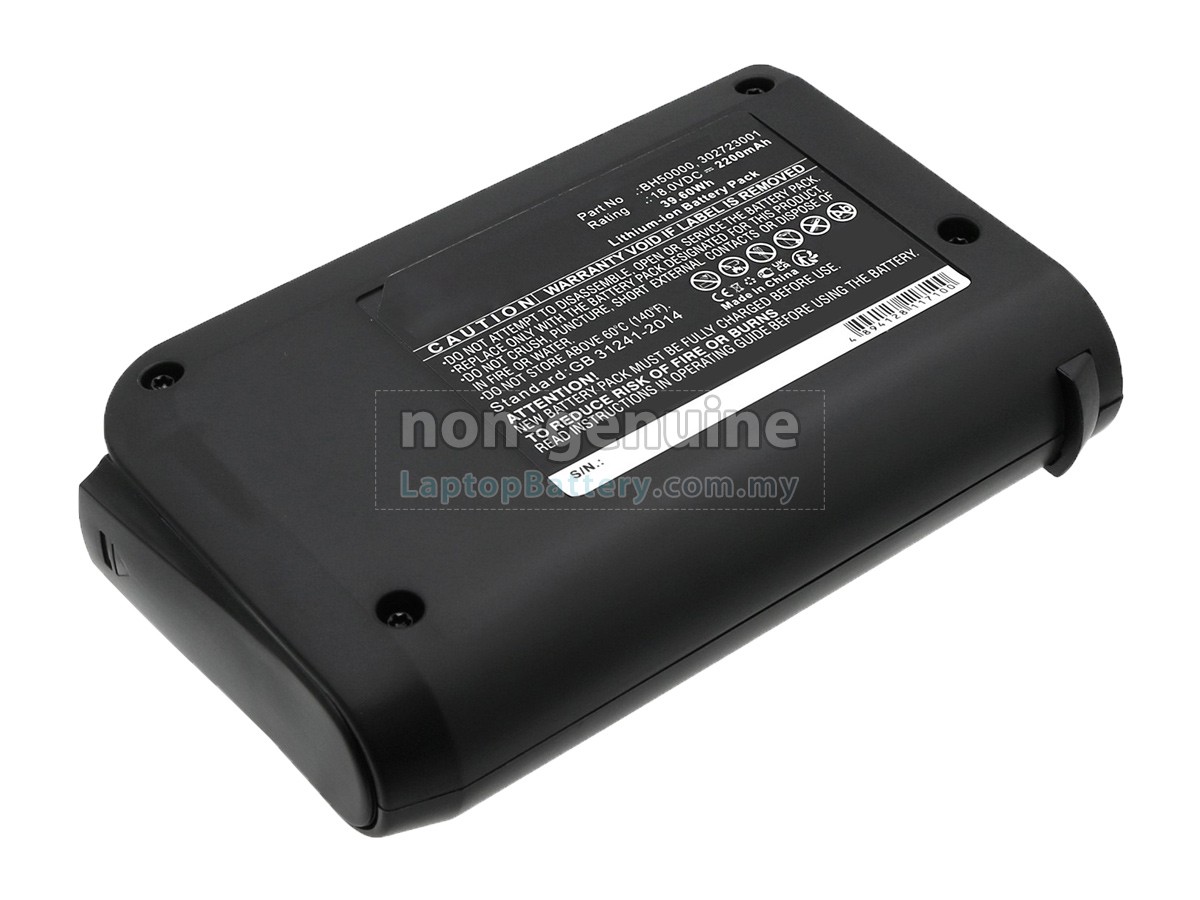 Hoover BH50015 replacement battery