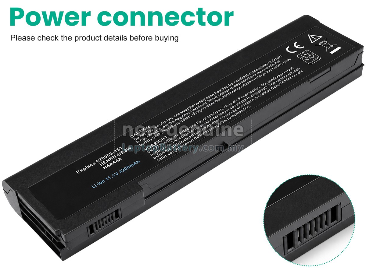 HP MI06 replacement battery