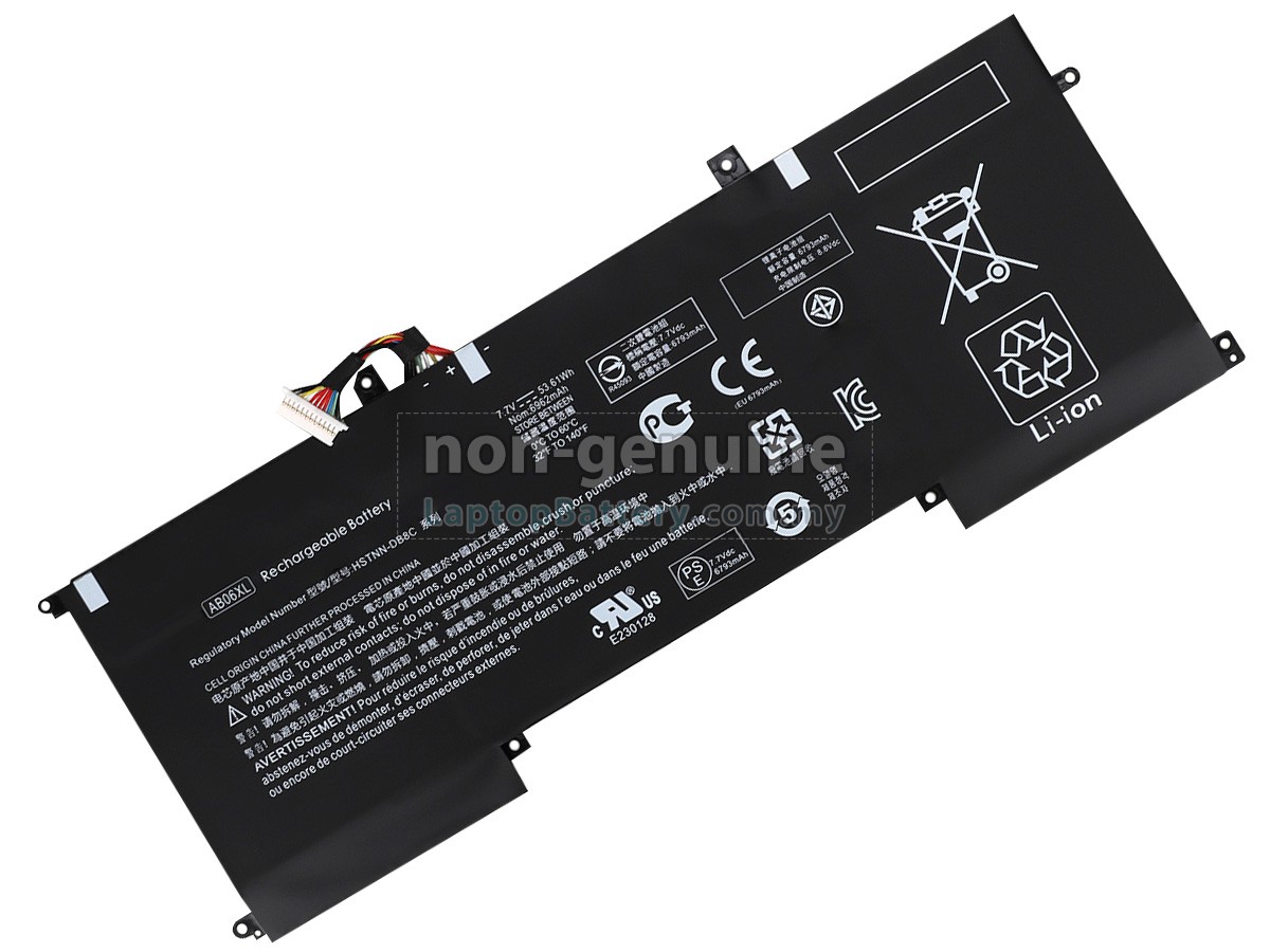 HP Envy 13-AD053TX replacement battery