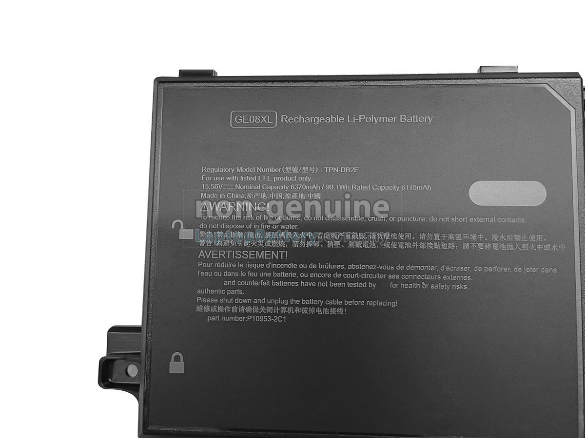 HP GE08099XL replacement battery