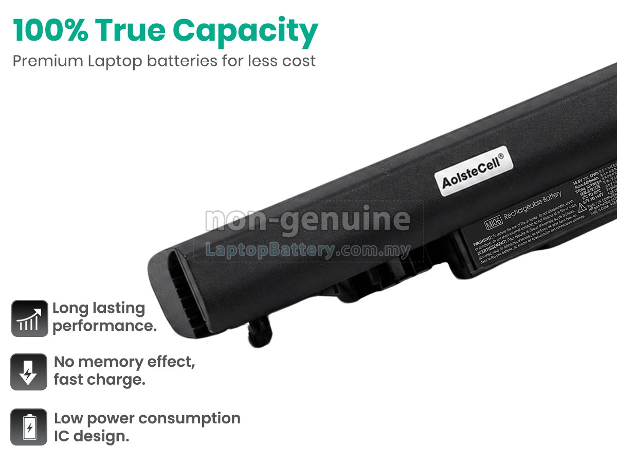 HP MI06 replacement battery