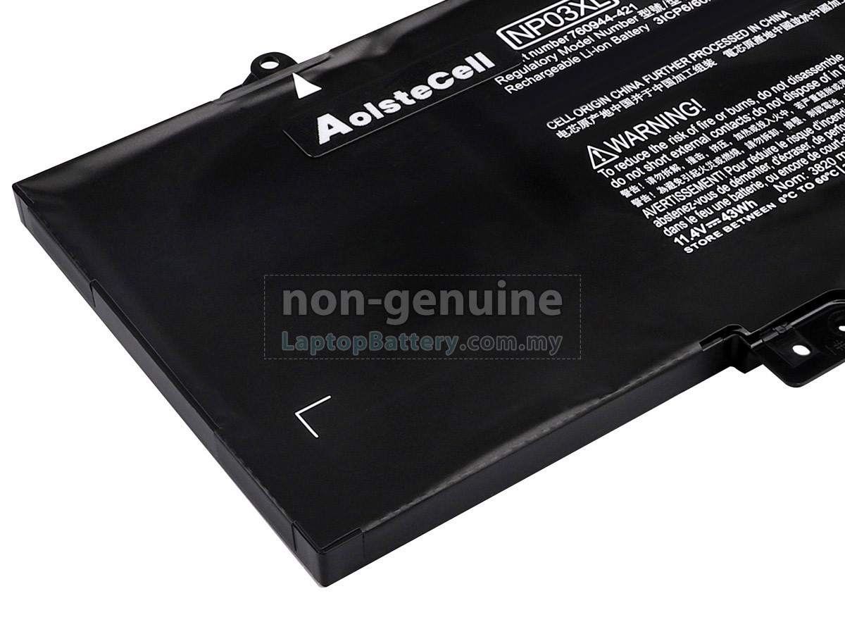 HP Envy X360 15-U203NA replacement battery