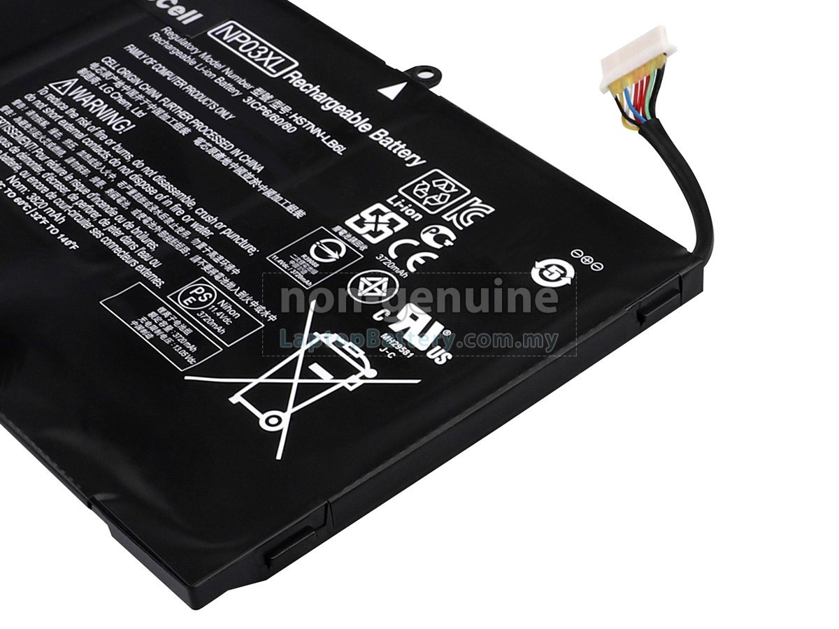 HP Envy X360 15-U011DX replacement battery
