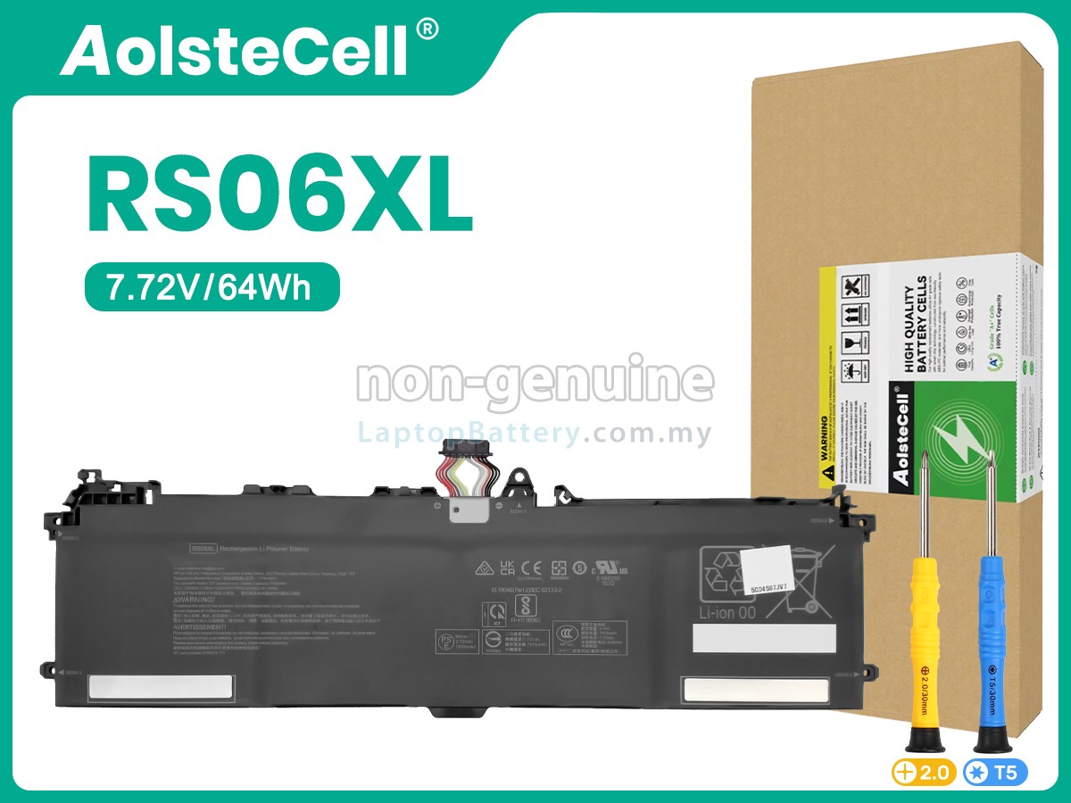 HP RS06XL replacement battery