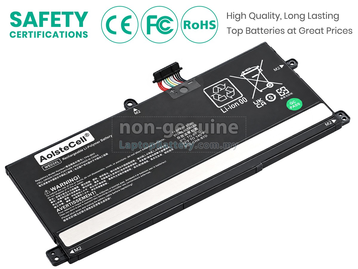 HP WE03051XL replacement battery