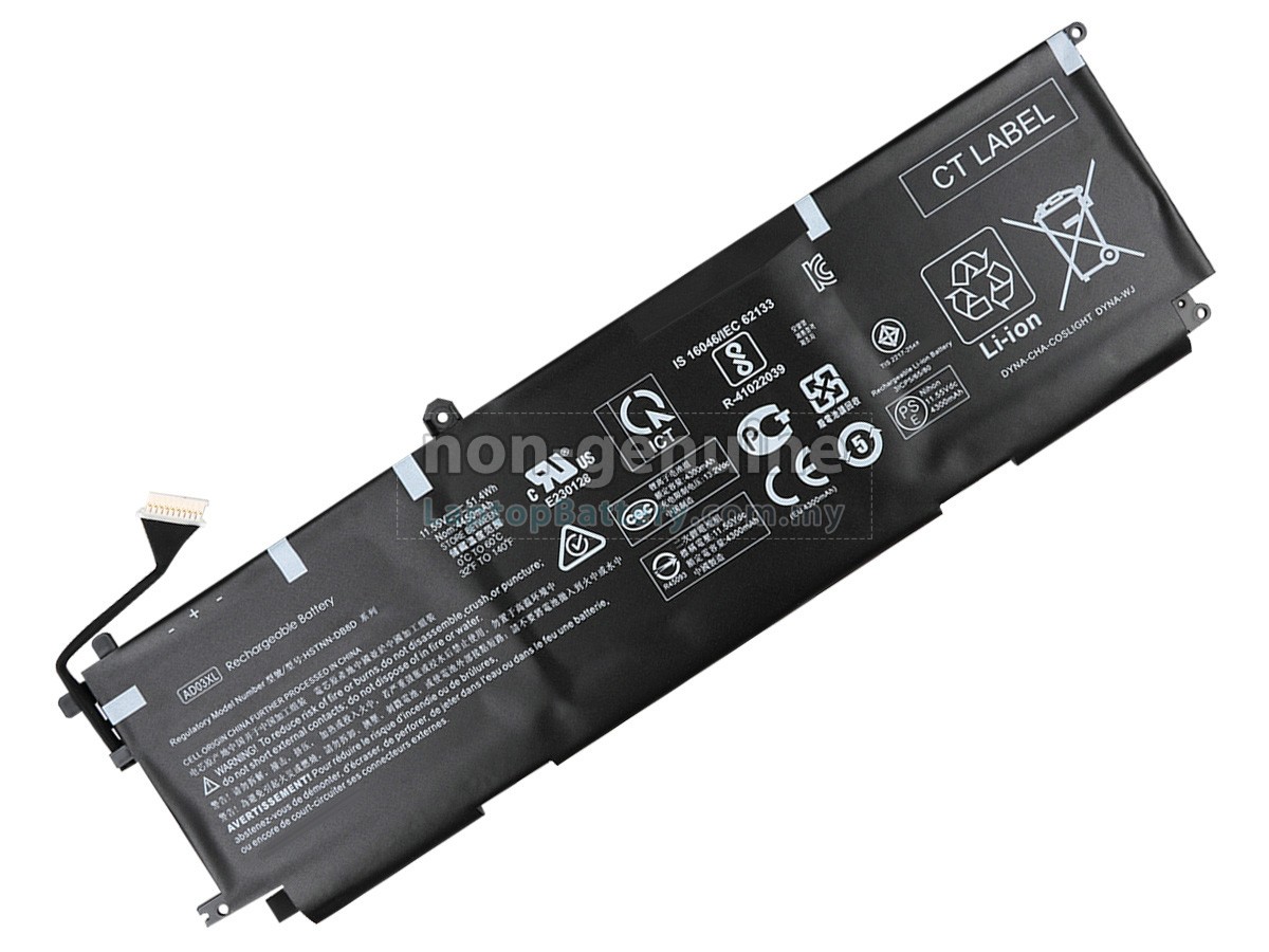 HP Envy 13-AD053TX replacement battery