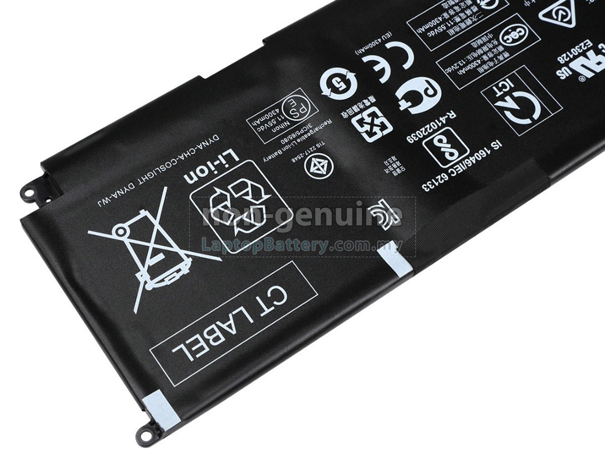 HP Envy 13-AD053TX replacement battery