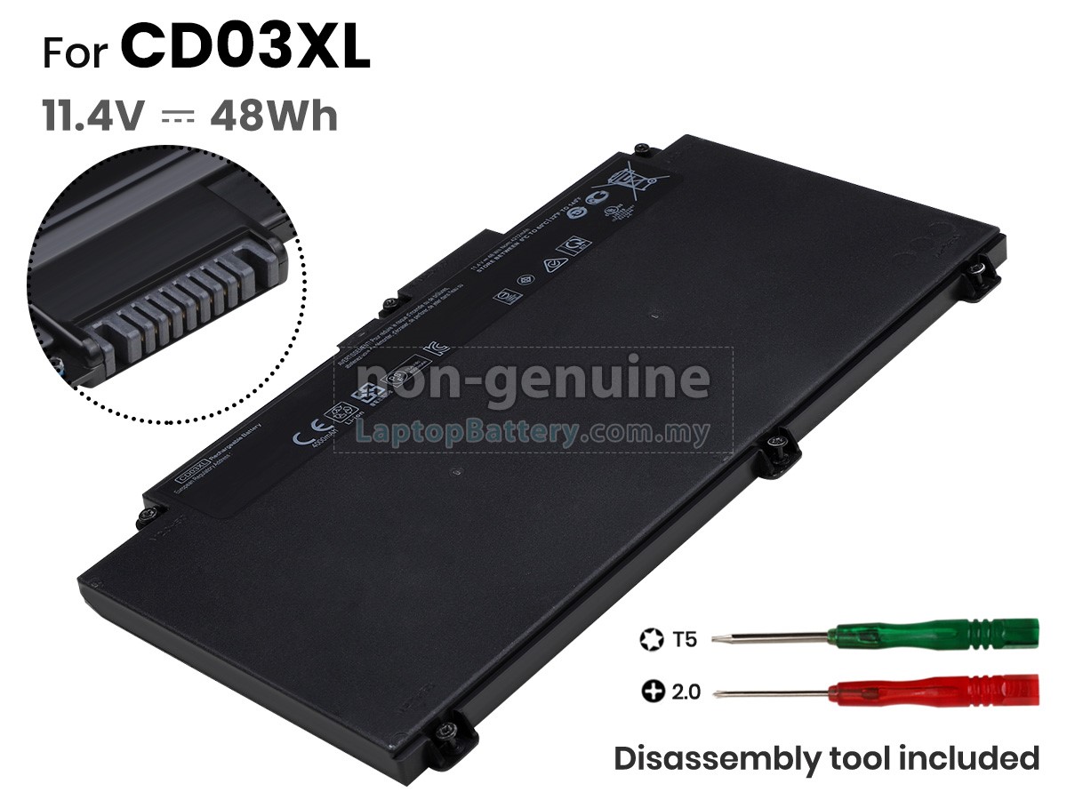 CI03XL 3930mAh/48Wh 11.4V Notebook Batterie Pour Ordinateur Portable Compatível Com HP ProBook 650 G2 640 G2 645 655 ProBook 640 G3 645 650 655 G3 Series HSTNN-UB6Q 8015544 -001 3ICP6/61/80 CI03