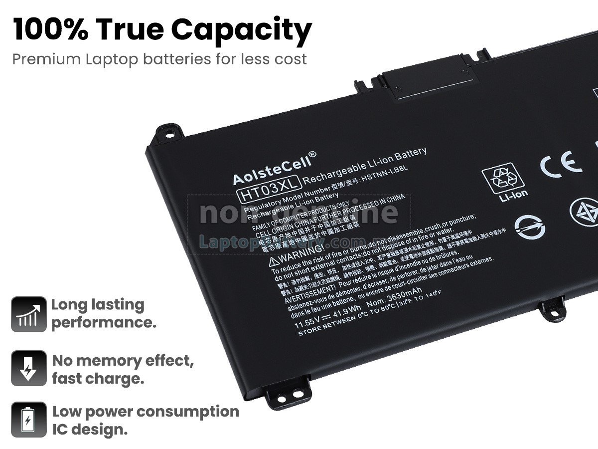 HP Pavilion X360 14-DH0006NV replacement battery