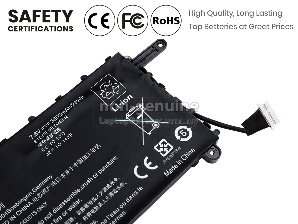 HP 7177376-001 replacement battery