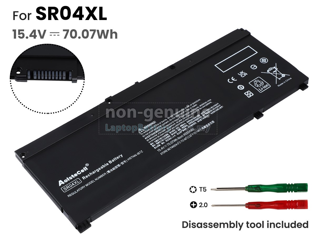 HP SR04XL replacement battery