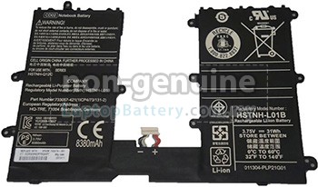 Battery for HP HSTNH-Q12C laptop
