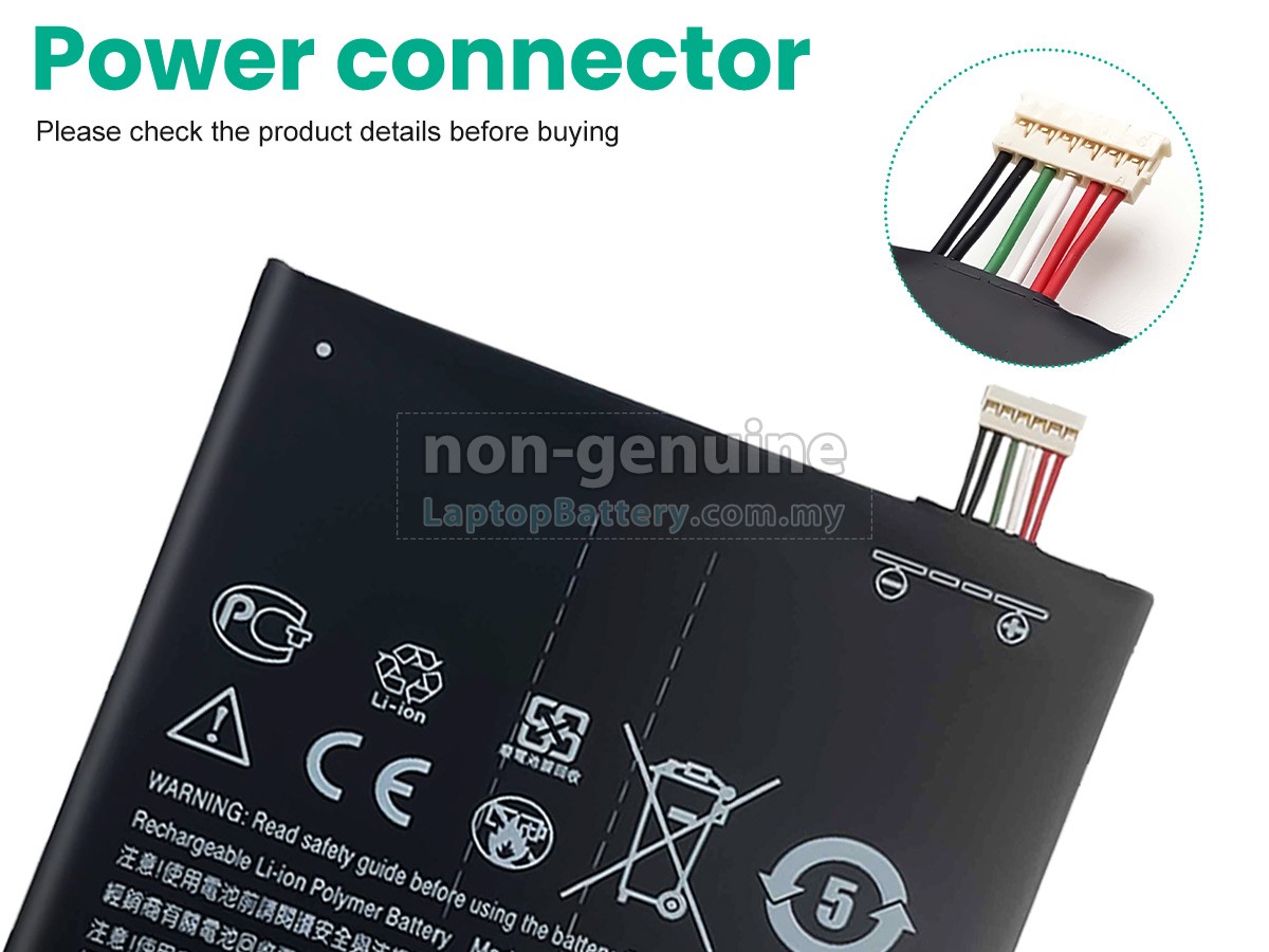 HTC DESIRE 2PUK00 replacement battery
