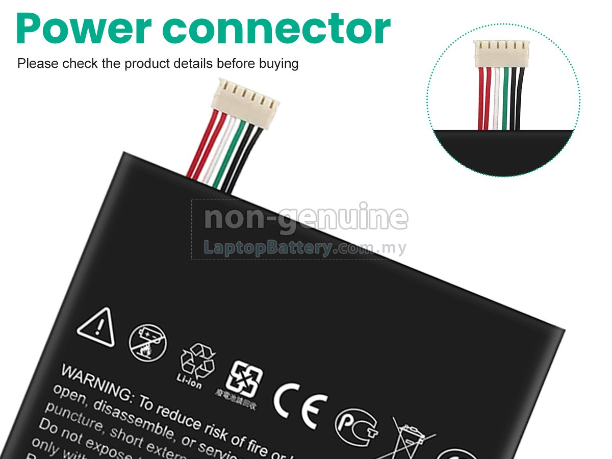 HTC ONE XL replacement battery