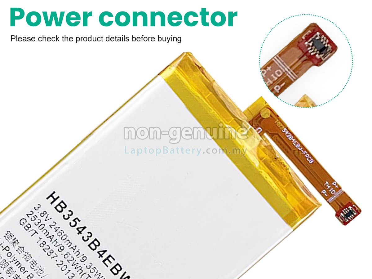 Huawei ASCEND P7 replacement battery