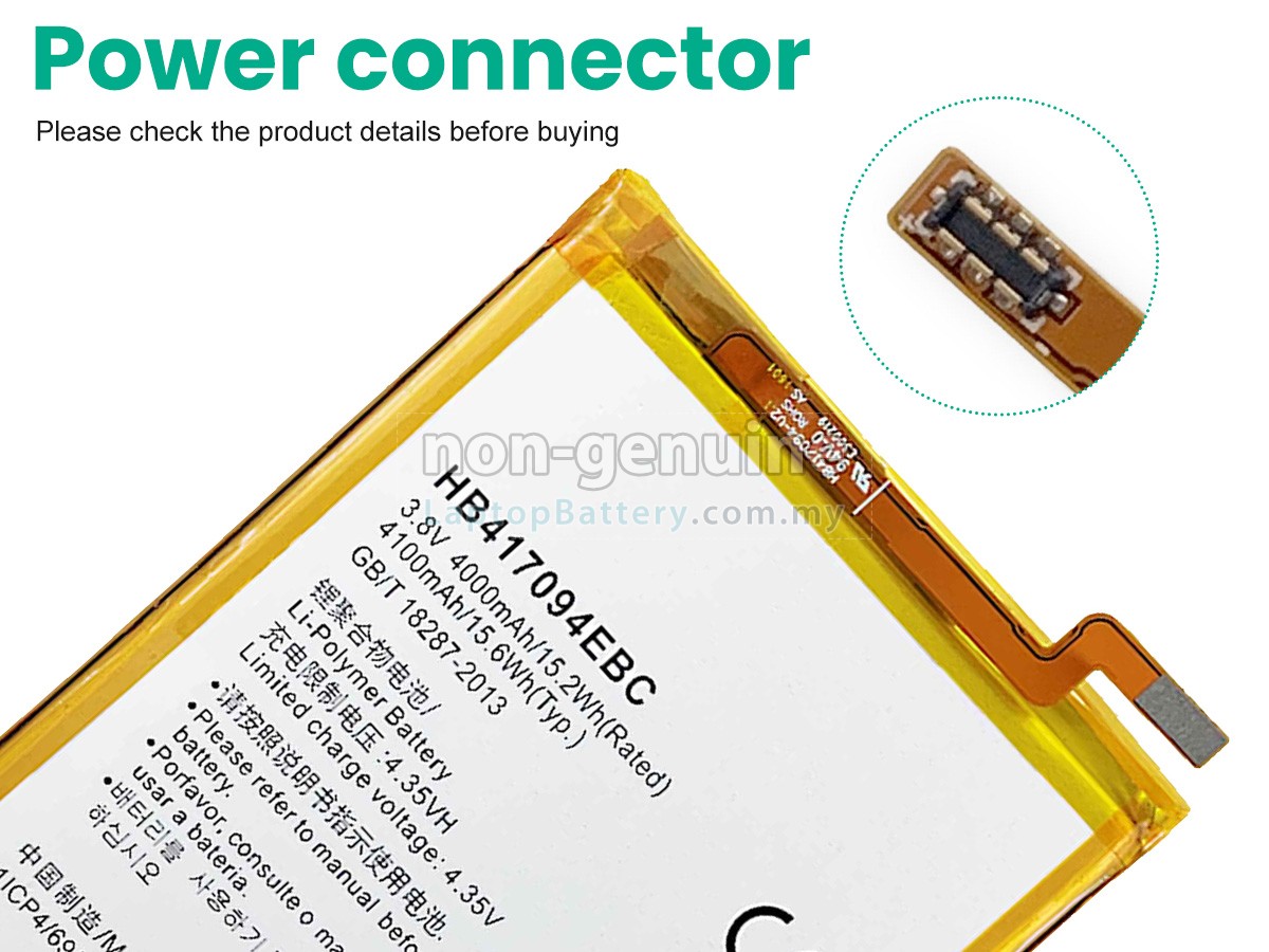 Huawei HB417094EBC replacement battery
