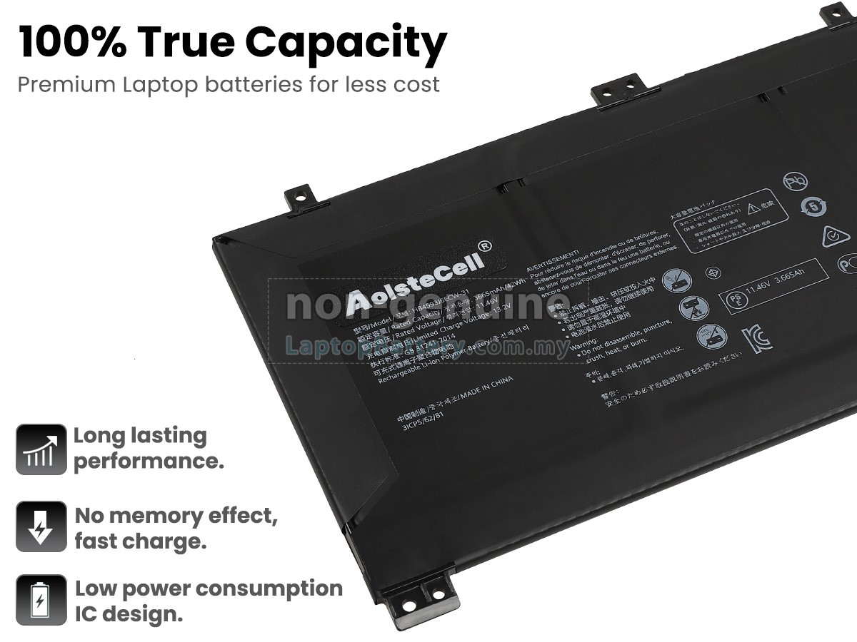 Huawei WRTB-WFE9L replacement battery