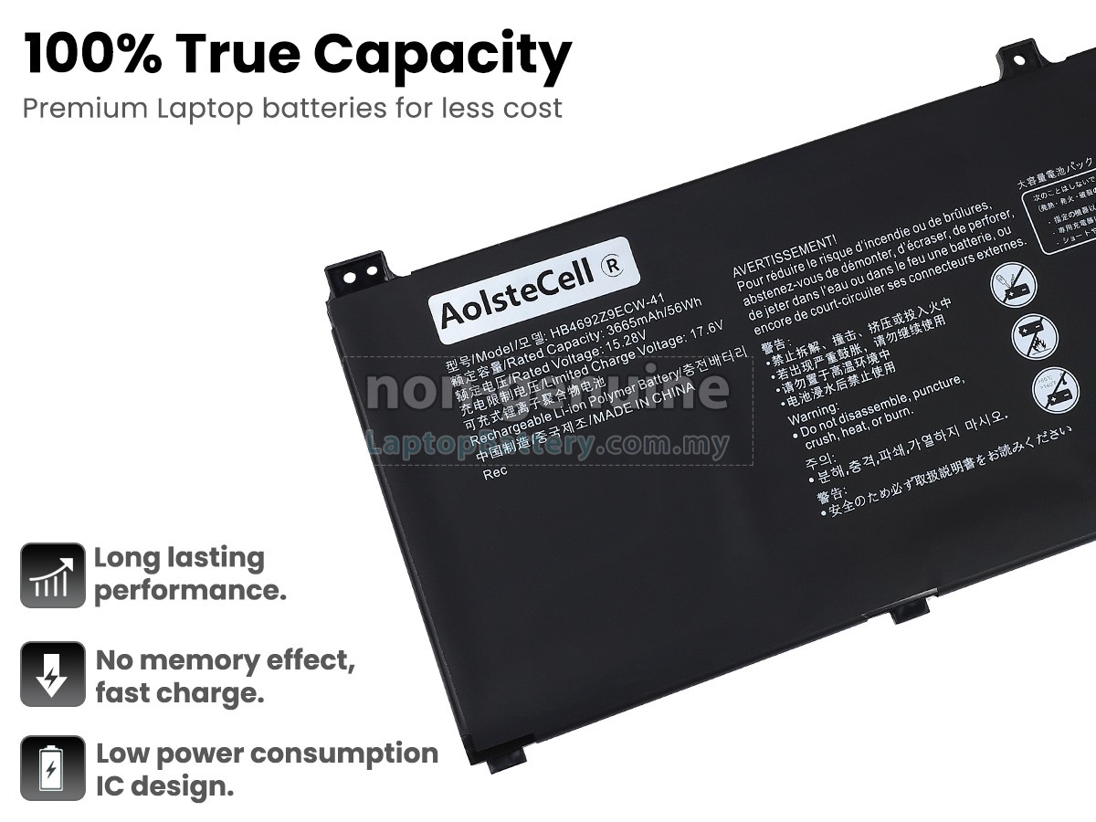 Huawei MATEBOOK D 14 replacement battery