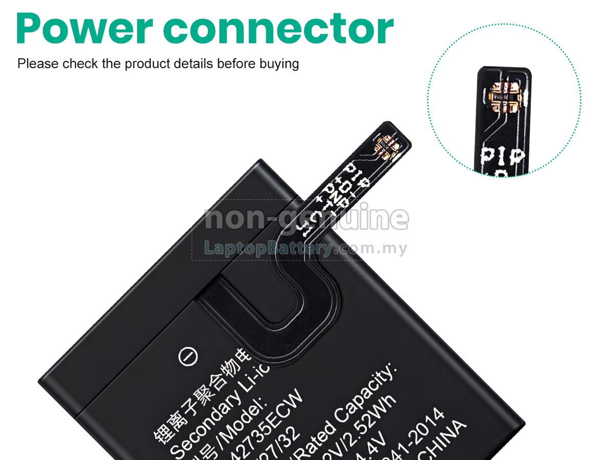 Huawei HB642735ECW replacement battery