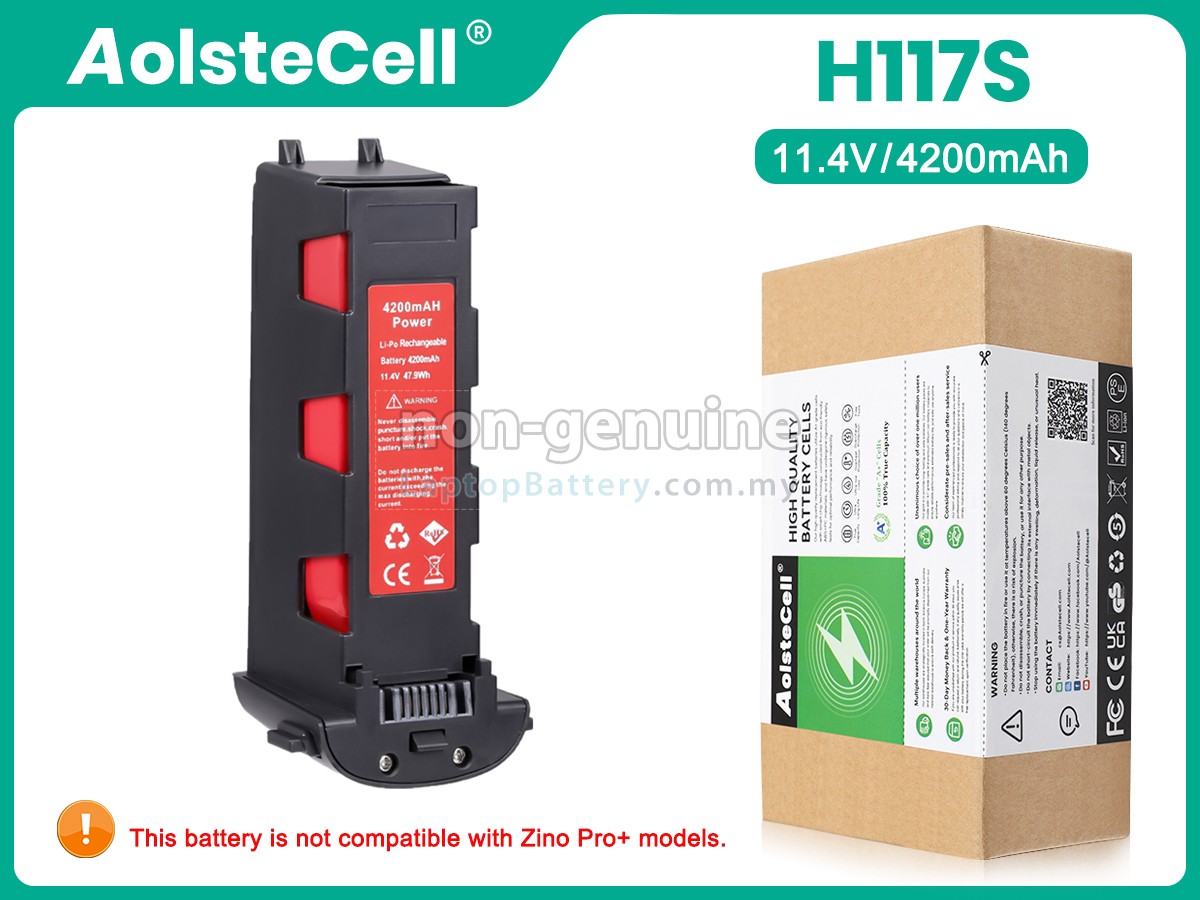 Hubsan HBS117RX replacement battery
