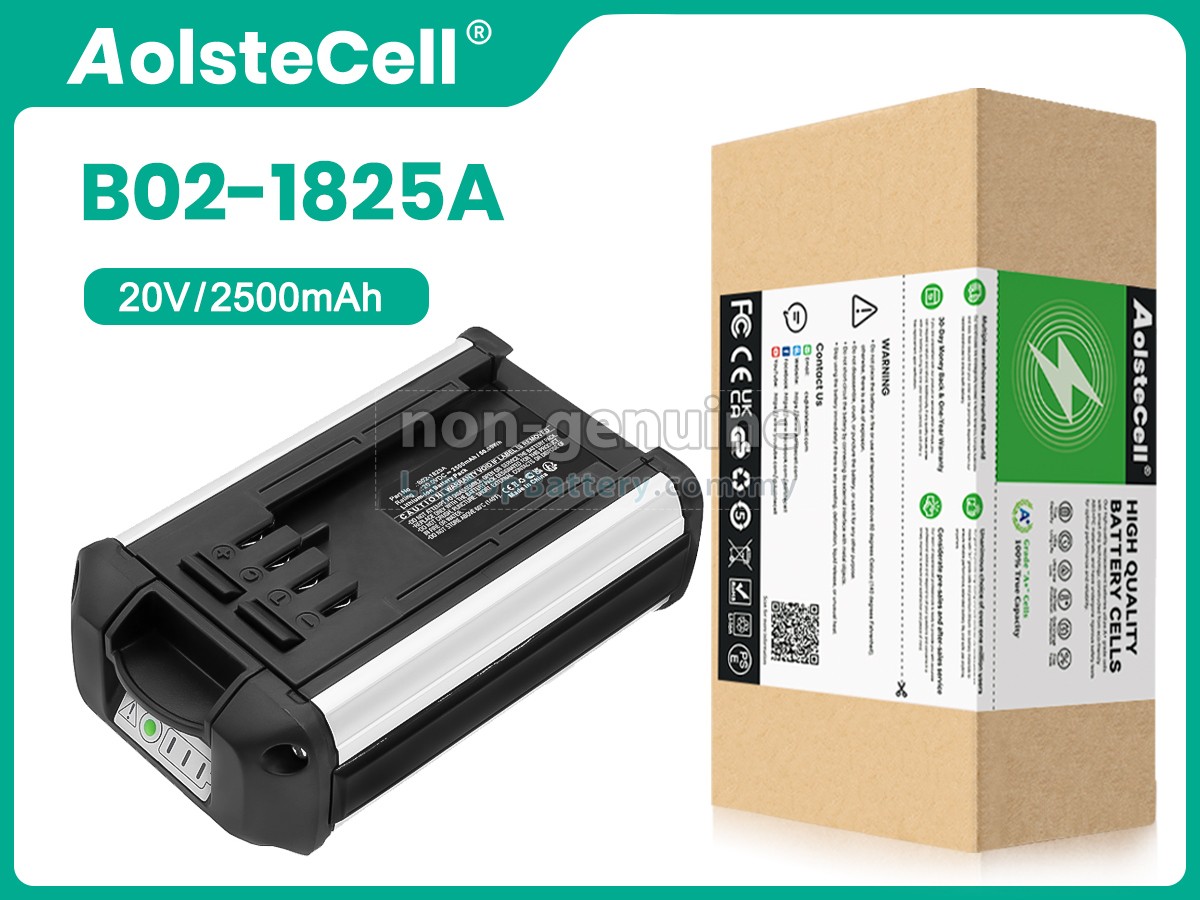 JIMMY B02-1825A replacement battery