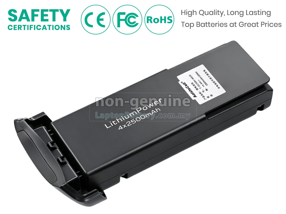 JIMMY W9 replacement battery