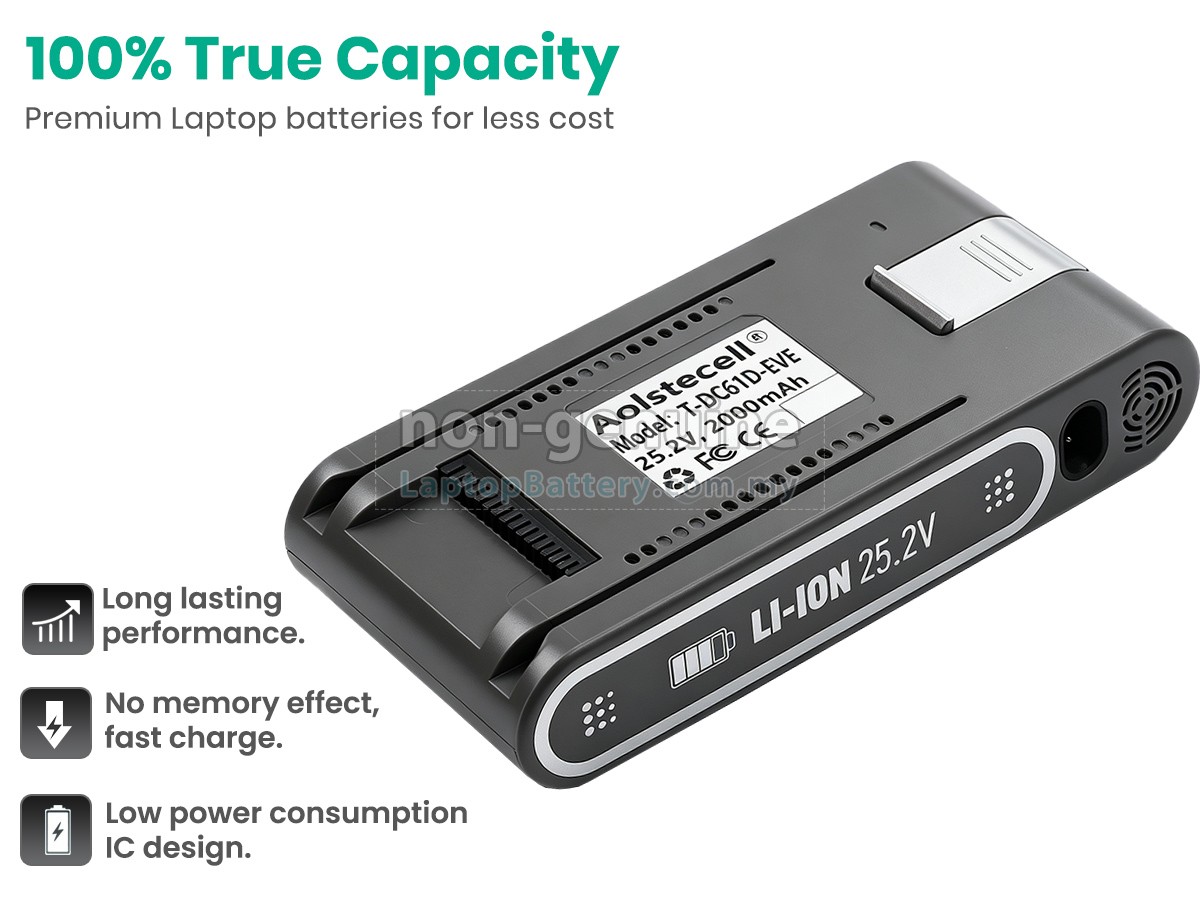 JIMMY H8 FLEX replacement battery