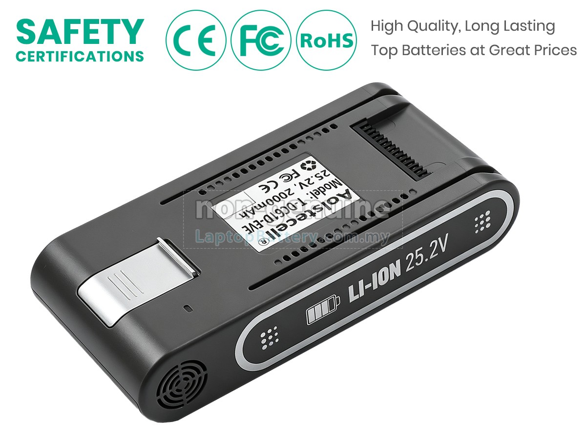 JIMMY H8 FLEX replacement battery