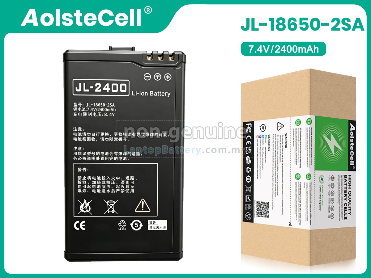 JQTEK JL-18650-2SA replacement battery