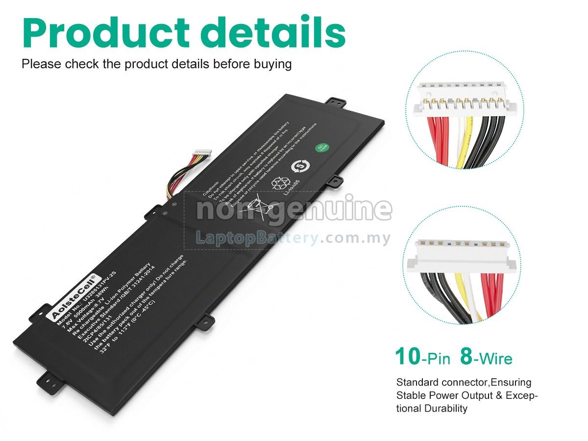 Jumper EZBOOK S5 14 INCH replacement battery