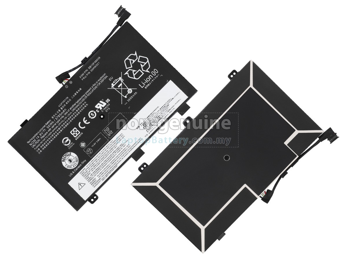 Lenovo ThinkPad S3 YOGA 14 replacement battery