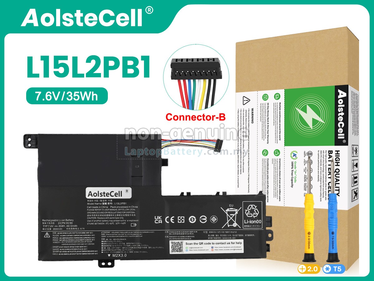 Lenovo L15L2PB1(2ICP6/55/90) replacement battery
