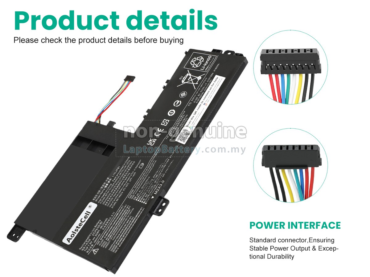 Lenovo YOGA 510-15IKB-80VC000XGE replacement battery