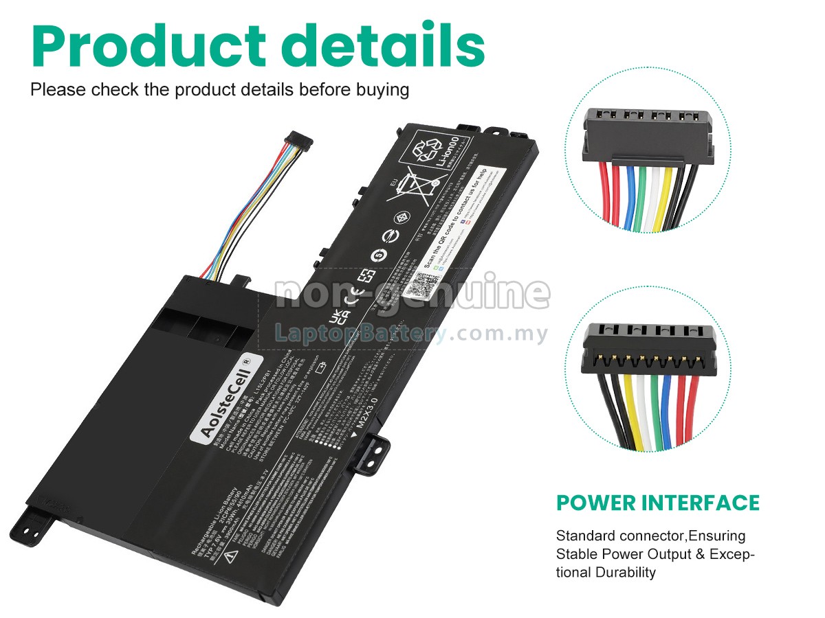 Lenovo L15L2PB1(2ICP6/55/90) replacement battery