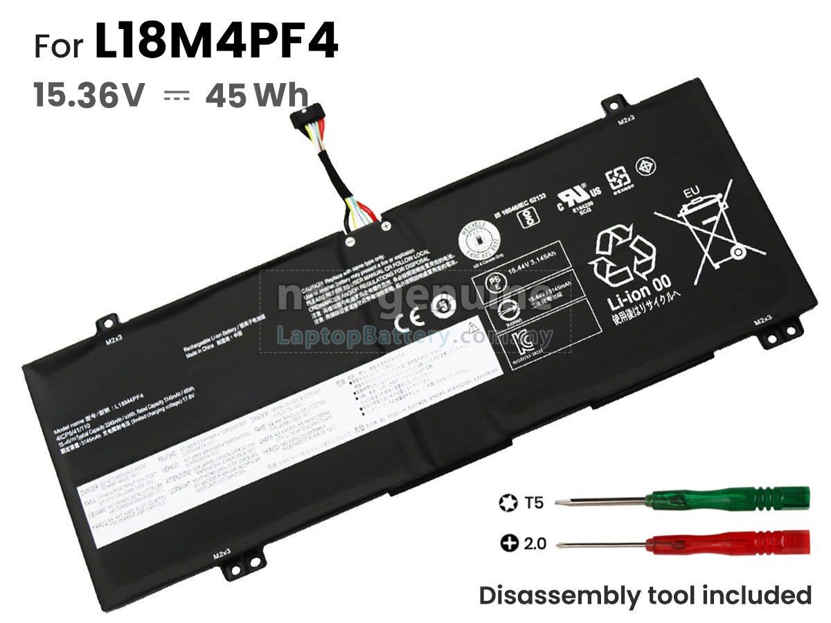 Lenovo L18C4PF3 replacement battery
