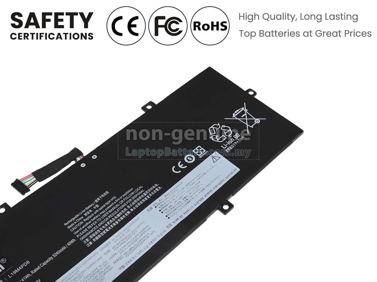 Lenovo YOGA DUET 7-13IML05-82AS003HIV replacement battery