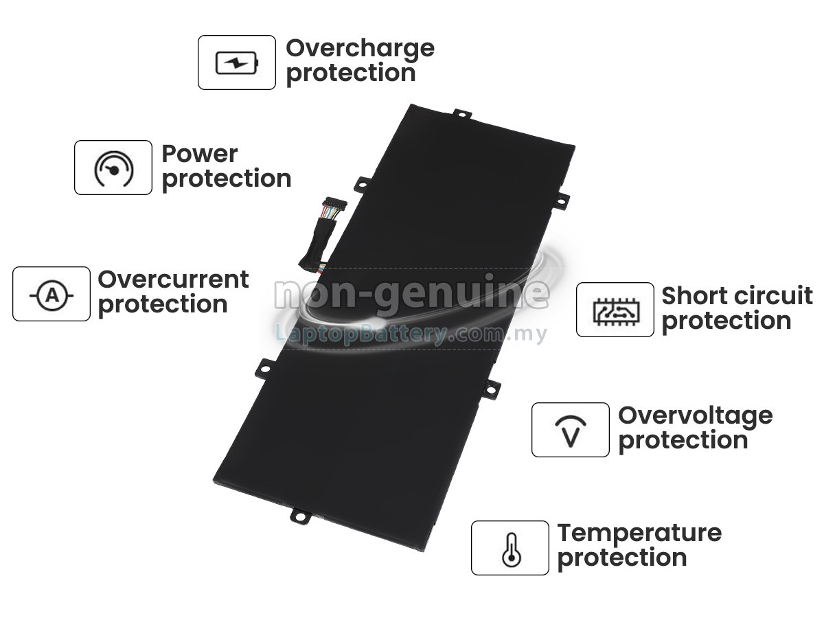 Lenovo YOGA DUET 7-13IML05-82AS003HIV replacement battery