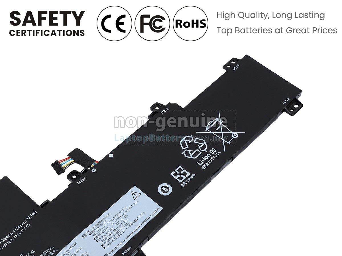Lenovo IdeaPad 5 PRO 16IHU6-82L9000RMH replacement battery