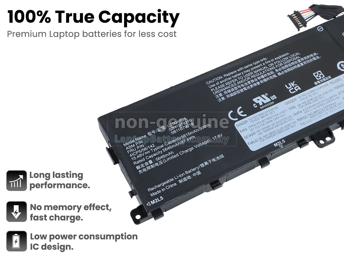 Lenovo ThinkPad P1 GEN 420Y3009DMZ battery,highgrade replacement Lenovo ThinkPad P1 GEN 4