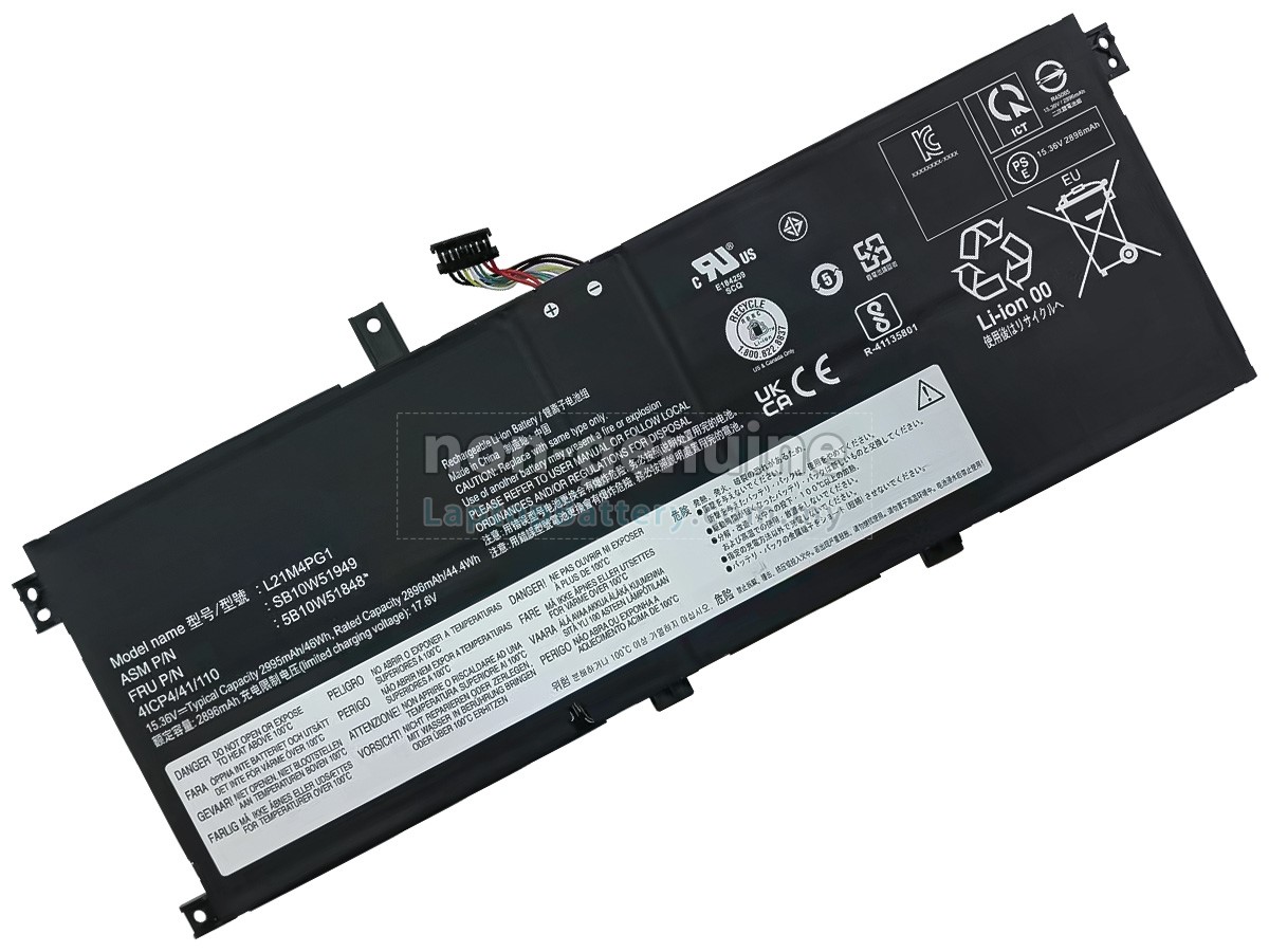 Lenovo ThinkPad L13 YOGA GEN 3 21B5003HRI battery,high-grade ...