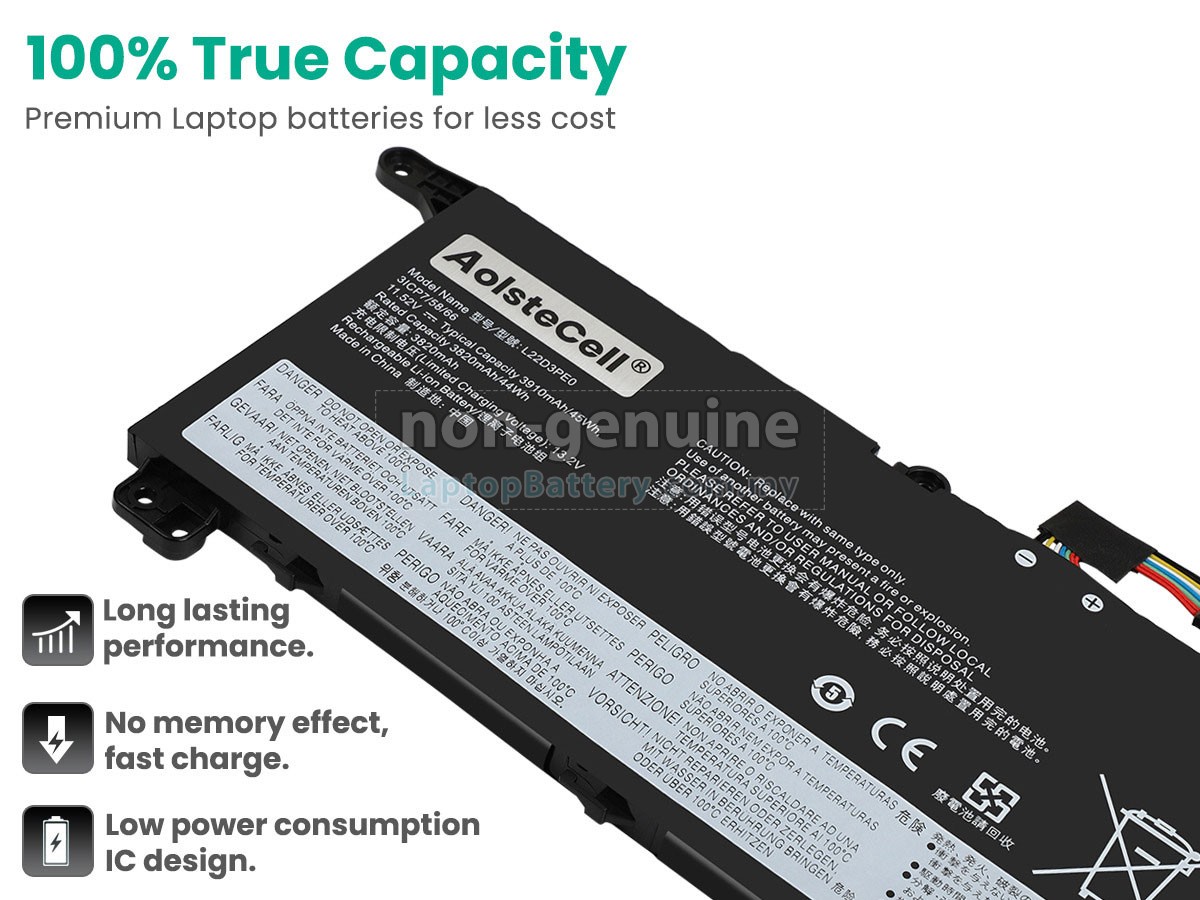 Lenovo 5B11L67341 replacement battery