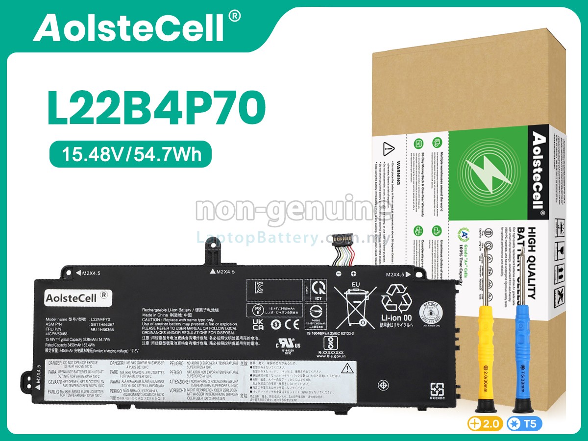 Lenovo L22B4P70 replacement battery