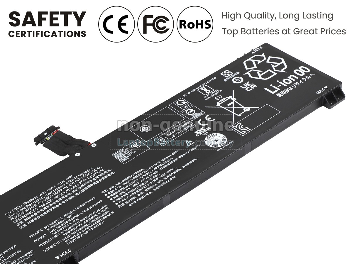 Lenovo LEGION PRO 7 16IRX9H-83DE005HIX replacement battery