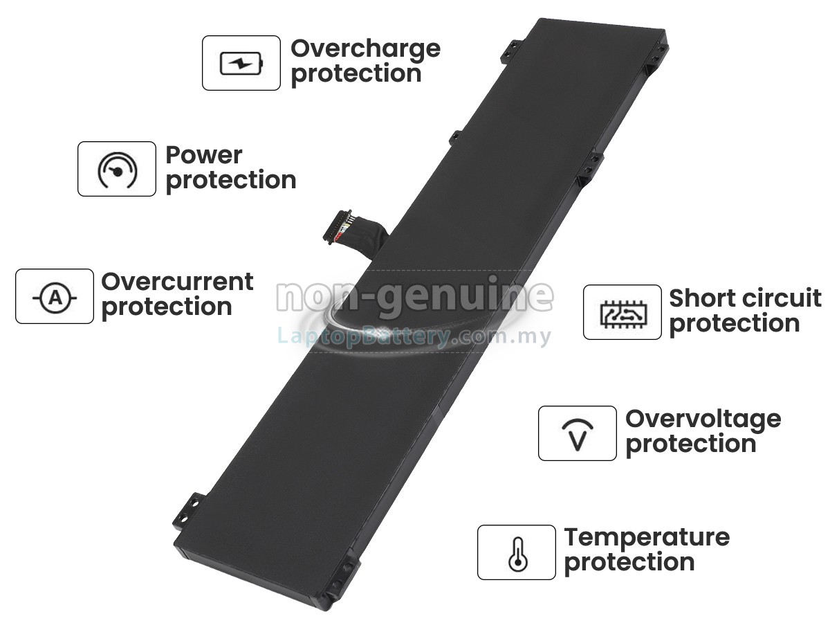 Lenovo LEGION PRO 7 16IRX9H-83DE005HIX replacement battery