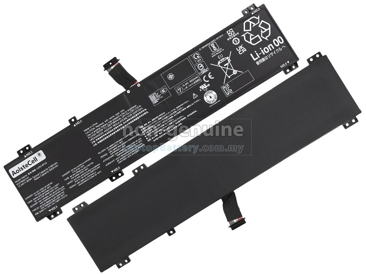 Lenovo LEGION PRO 7 16IRX9H-83DE005HIX replacement battery