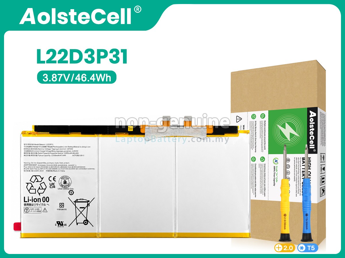 Lenovo L22D3P31 replacement battery